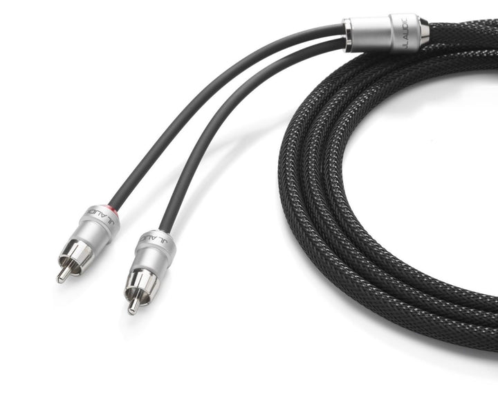 JL Audio JLXE-BLKAIC2-12: 12 FT 2-Channel Twisted-Pair Audio Interconnect Cable