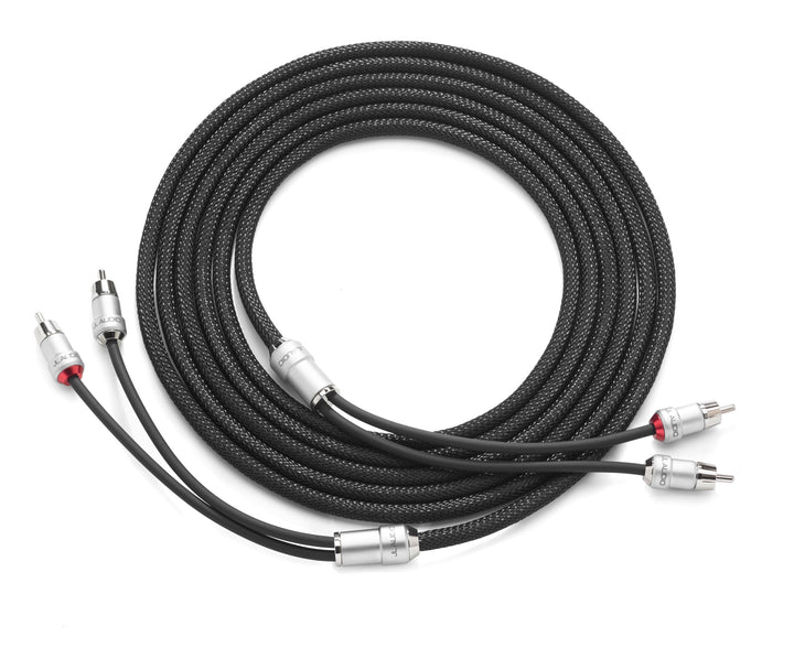 JL Audio JLXE-BLKAIC2-12: 12 FT 2-Channel Twisted-Pair Audio Interconnect Cable