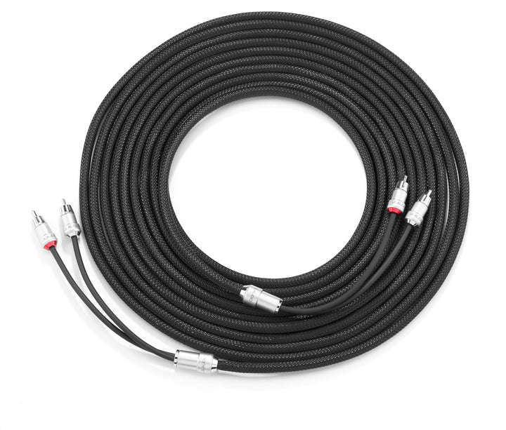 JL Audio JLXE-BLKAIC2-25: 25 FT 2-Channel Twisted-Pair Audio Interconnect Cable