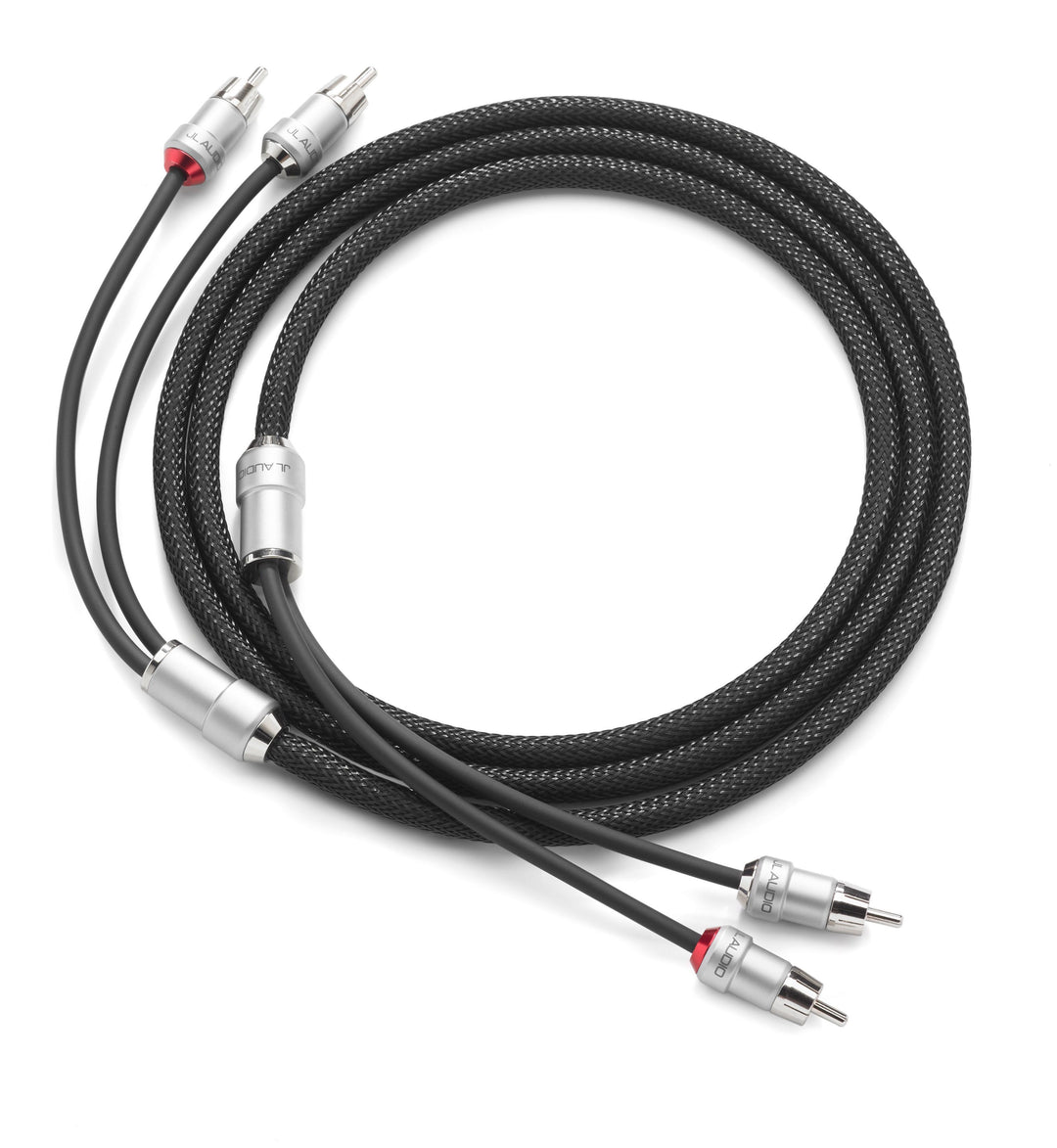 JL Audio JLXE-BLKAIC2-6: 6 FT 2-Channel Twisted-Pair Audio Interconnect Cable