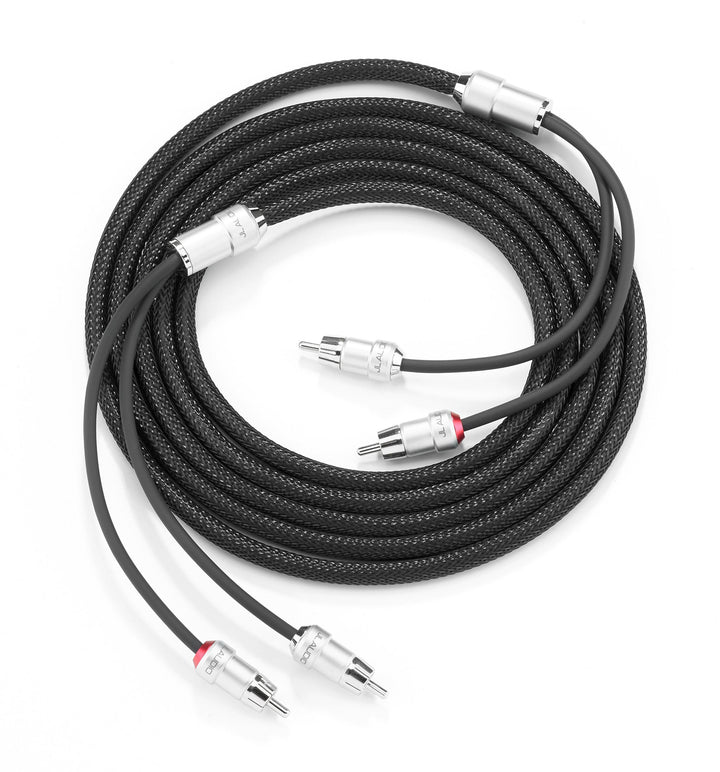 JL Audio JLXE-BLKAIC2-9: 9 FT 2-Channel Twisted-Pair Audio Interconnect Cable