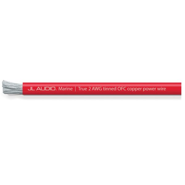 JL Audio JLXM-RPW2-50: 50 FT 2 AWG Premium Marine Bulk Power Wire Spool