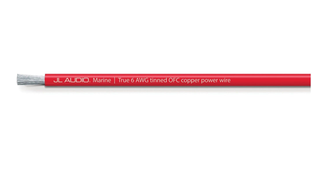 JL Audio JLXM-RPW6-200: 200 FT 6 AWG Premium Marine Bulk Power Wire Spool