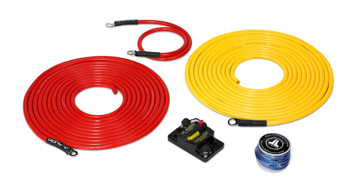 JL Audio JLXMD-PCS50A-1-L20: 20 FT 6 AWG Single Premium Amplifier Power Connection System