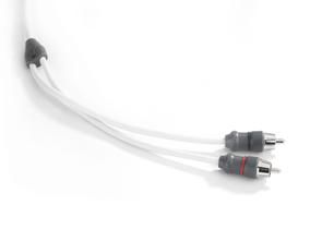 JL Audio JLXMD-WHTAIC2-3: 3 FT 2-Channel Twisted-Pair Marine RCA Cable