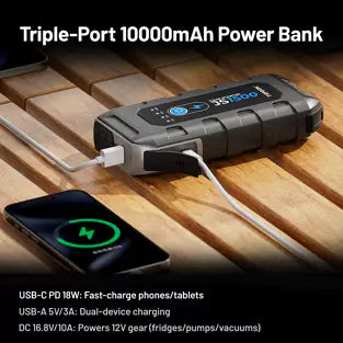 Topdon JS1500: 1500 A Jump Starter / Booster / Power Bank