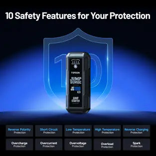 Topdon JS2000PRO: 2500 A Jump Starter / Booster / Power Bank