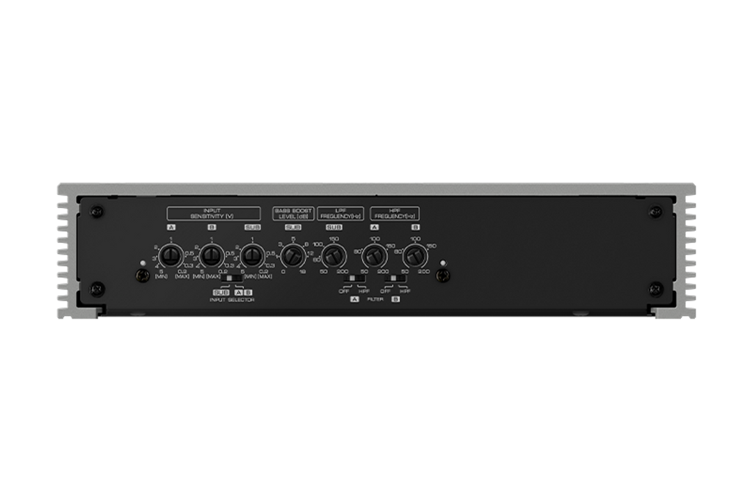 Kenwood KAC-835: 75 W RMS x 4 + 500 W x 1 Class-D 5-Channel Power Amplifier