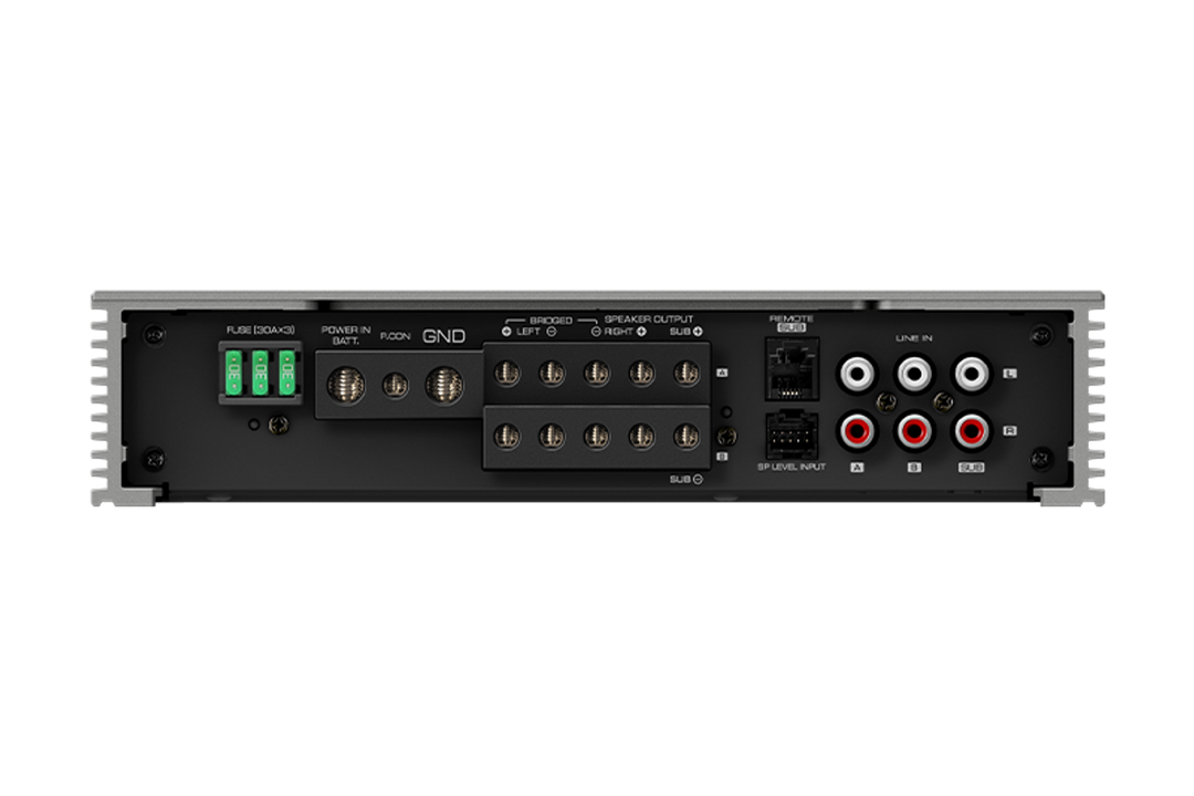 Kenwood KAC-835: 75 W RMS x 4 + 500 W x 1 Class-D 5-Channel Power Amplifier