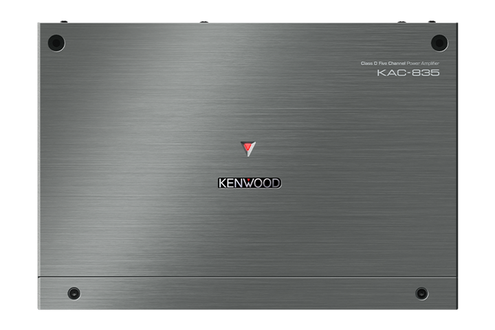 Kenwood KAC-835: 75 W RMS x 4 + 500 W x 1 Class-D 5-Channel Power Amplifier
