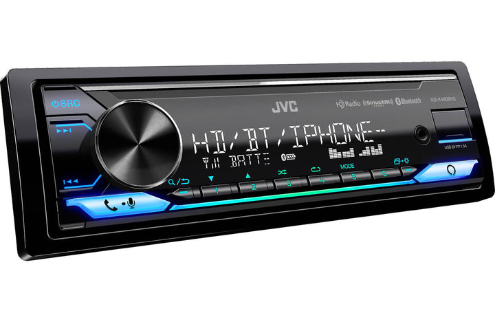 JVC KD-X480BHS: Single-Din Mechless Digital Media Receiver