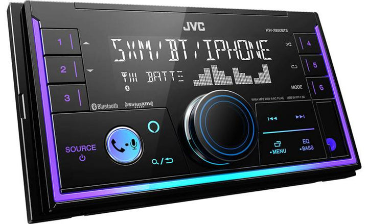 JVC KW-X850BTS: Double-Din In Dash Digital Media Receiver