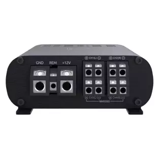 Wavtech LINK500.4MINI: 4 x 125 W RMS Class-D 4-Channel MINI Amplifier