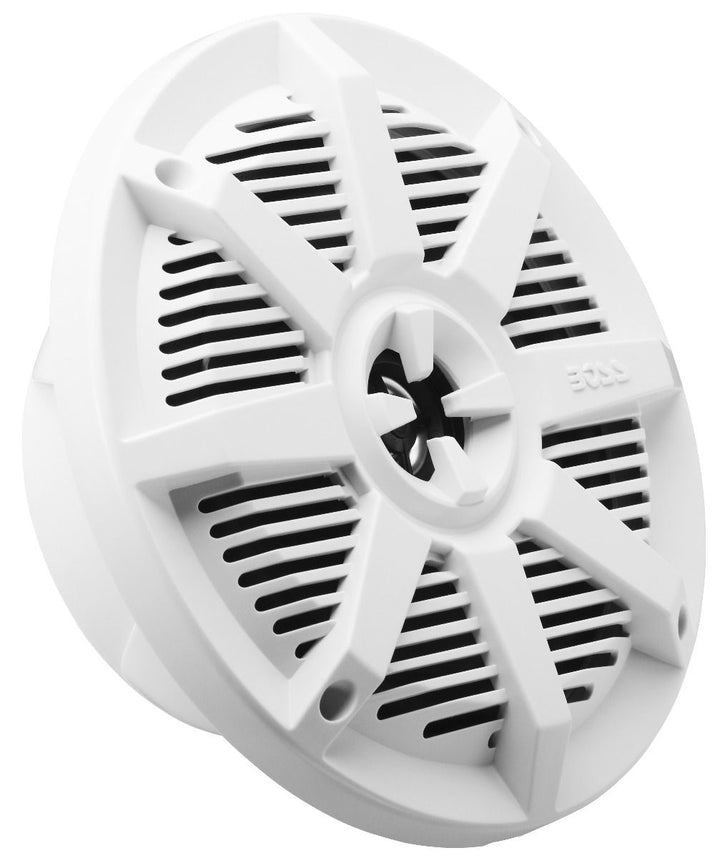 Boss Audio MR62W: 6.5" 200 W 2-Way White Coaxial Marine Speaker
