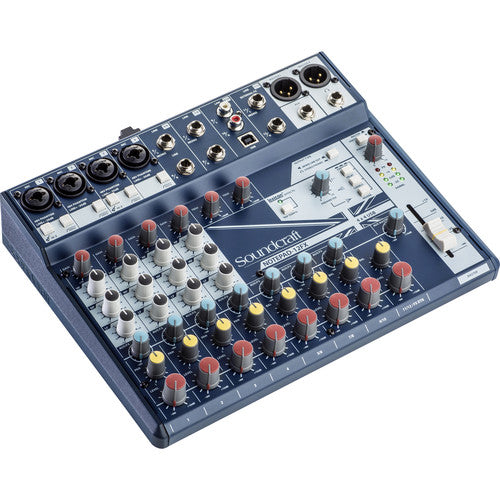 Soundcraft NOTEPAD-12FX: Small Format Analog Mixing Console