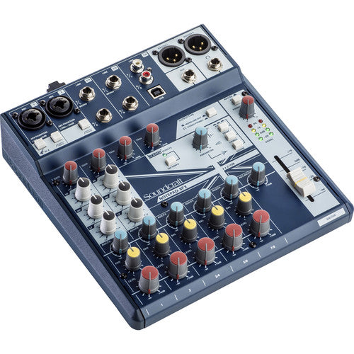 Soundcraft NOTEPAD-8FX: Small Format Analog Mixing Console