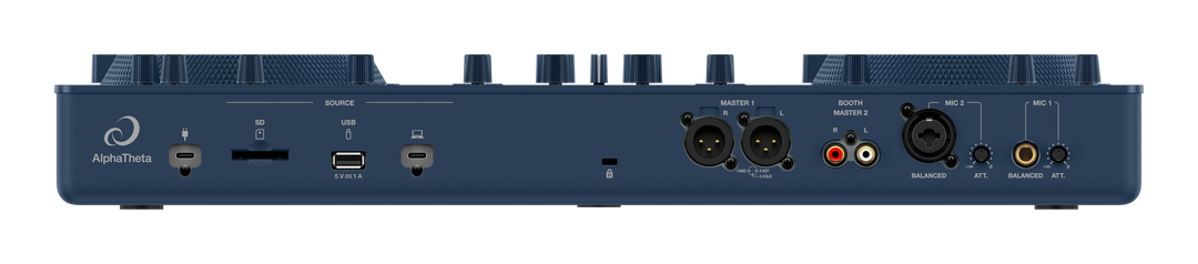 Alpha Theta OMNIS-DUO: Battery-Powered DJ Controller