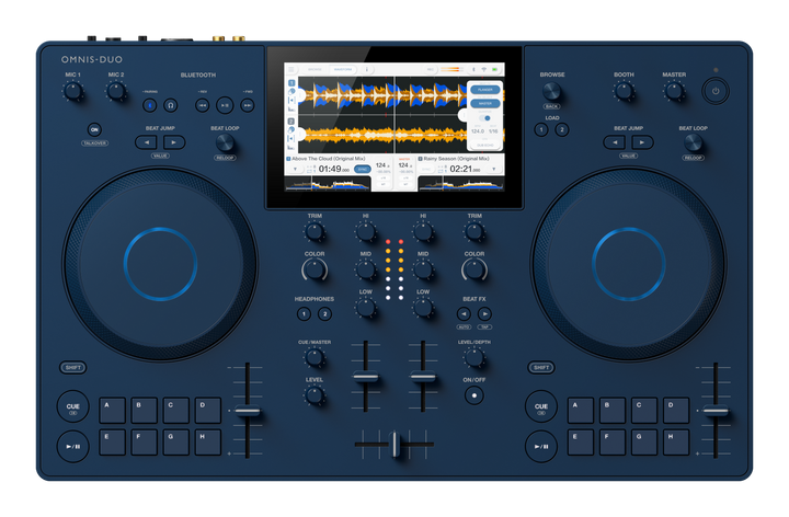 Alpha Theta OMNIS-DUO: Battery-Powered DJ Controller