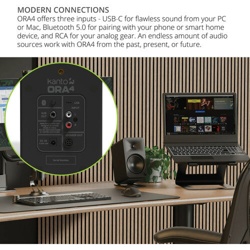 Kanto ORA4MB: Powered Reference Speakers
