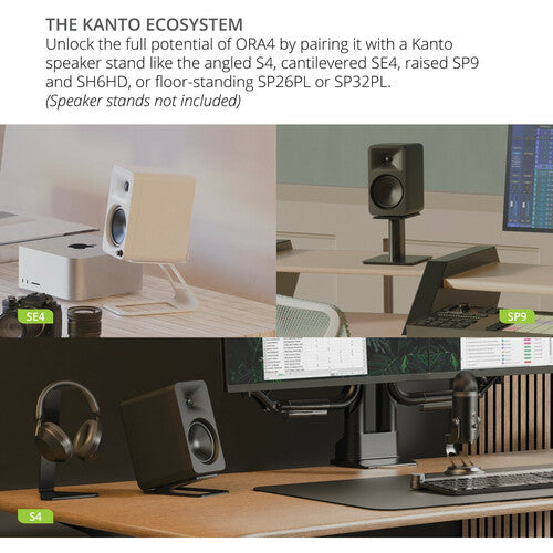 Kanto ORA4MB: Powered Reference Speakers