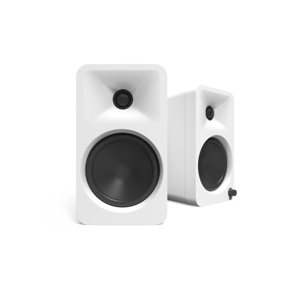 Kanto ORA4MW: White Powered Reference Speakers