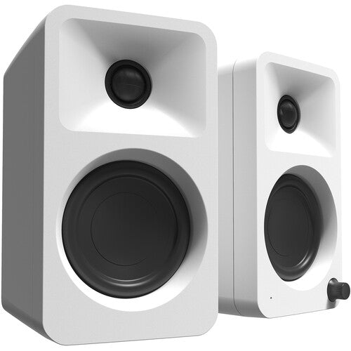 Kanto ORAMW: White Powered Desktop Stereo Speakers