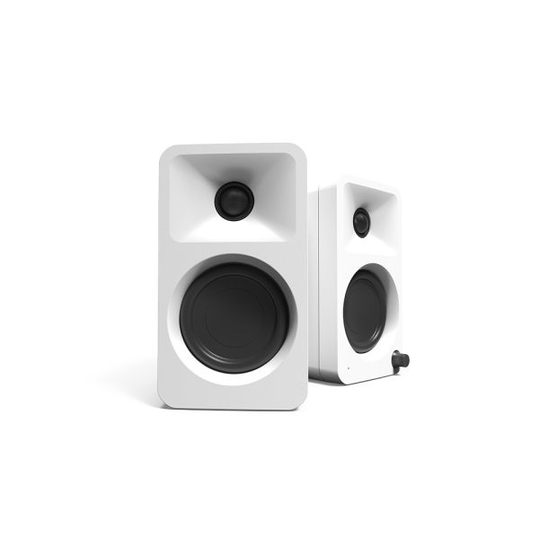 Kanto ORAMW: White Powered Desktop Stereo Speakers