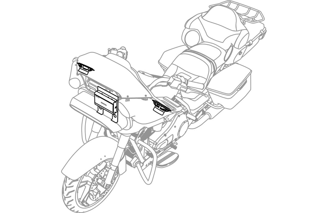 Kenwood Excelon P-HD1F: Front Audio Kit