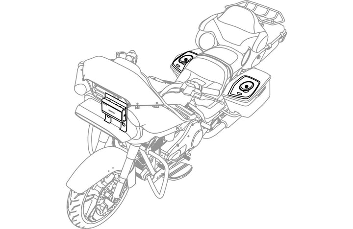 Kenwood Excelon P-HD2R: Rear Audio Kit