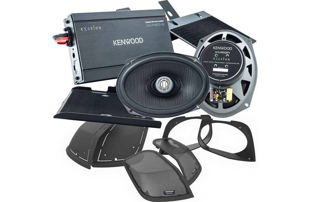 Kenwood Excelon P-HD2R: Rear Audio Kit