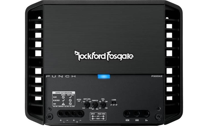 Rockford Fosgate P300X2: Punch 2-Channel Car Amplifier