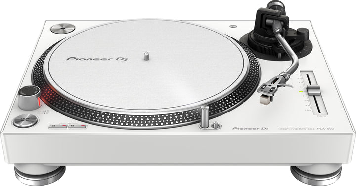 Pioneer DJ PLX-500-W: White DJ Turntable