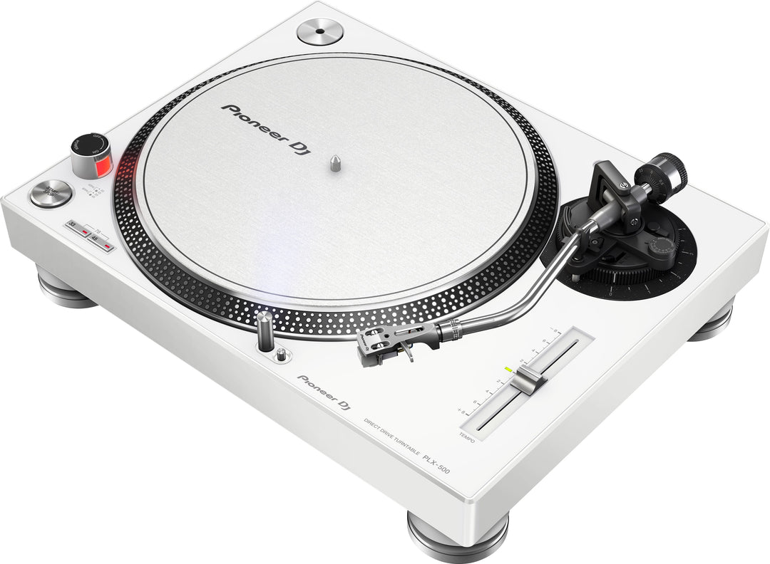Pioneer DJ PLX-500-W: White DJ Turntable