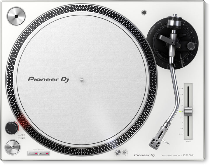 Pioneer DJ PLX-500-W: White DJ Turntable