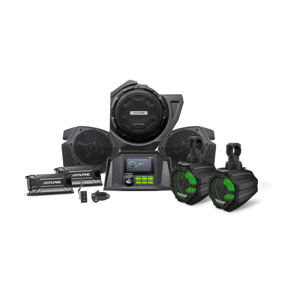 Alpine PSS-PRZR: Complete Audio Upgrade Sound System
