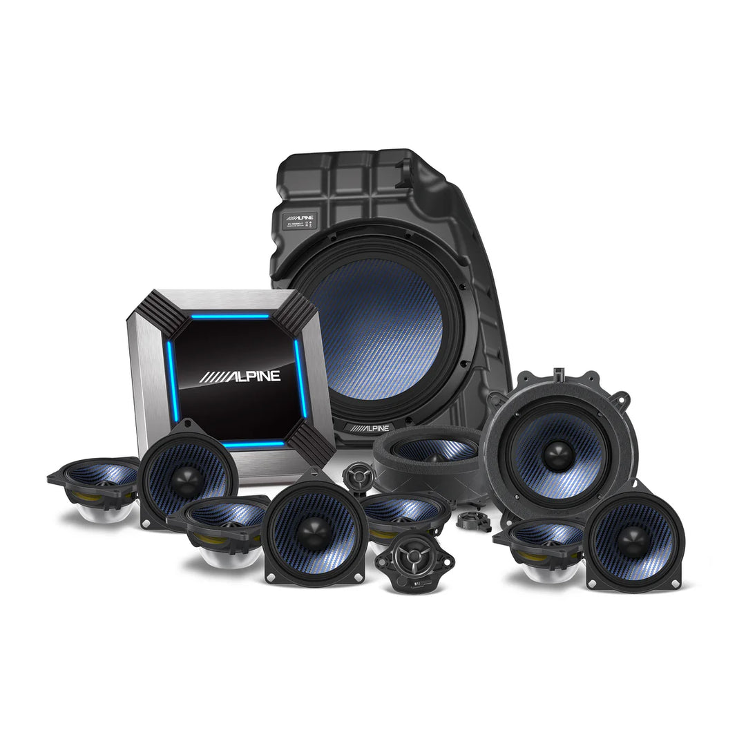 Alpine PSS-TSLA-213P: 13-Speakers Complete Sound System Upgrade