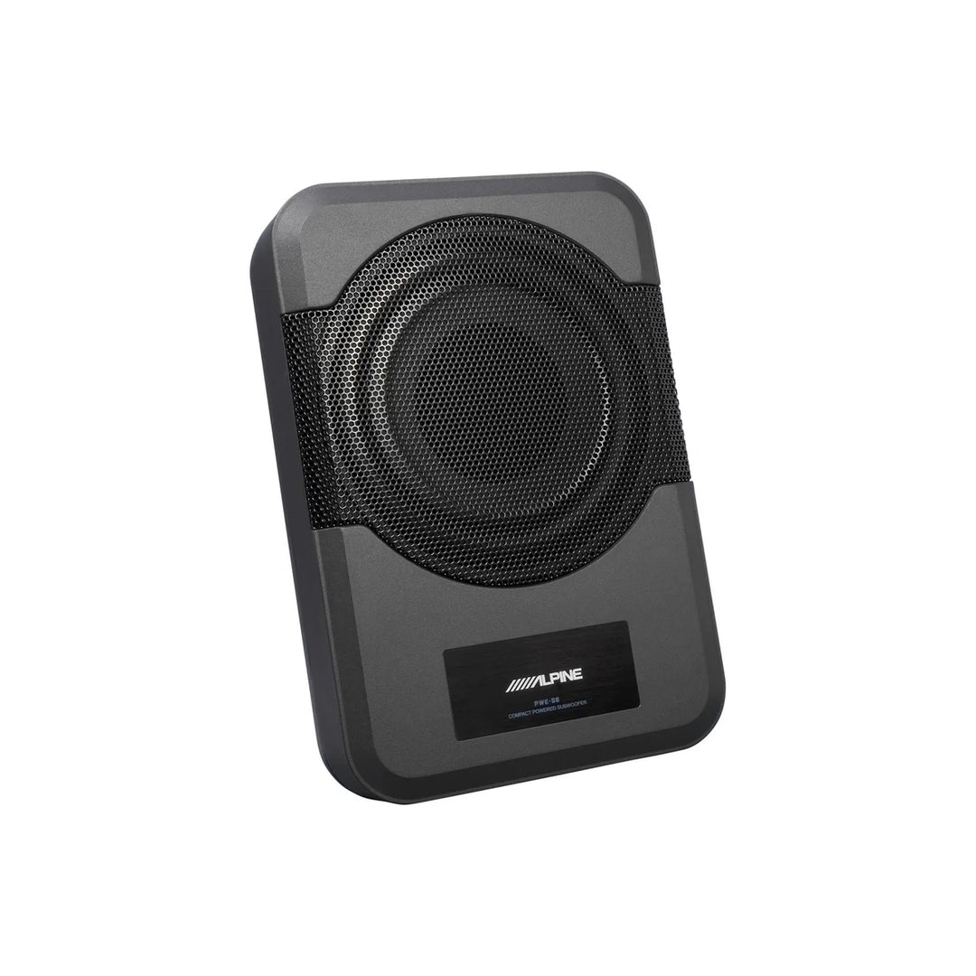 Alpine PWE-S8: 120 W Compact Powered Subwoofer