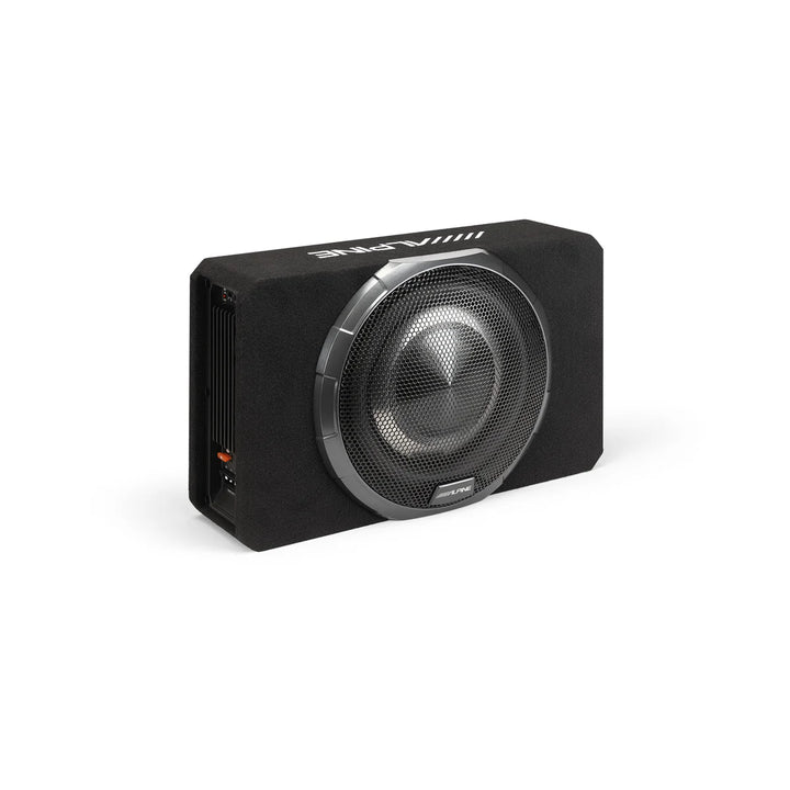 Alpine PWV-SB10: 10" BassRev Powered Shallow Subwoofer Enclosure