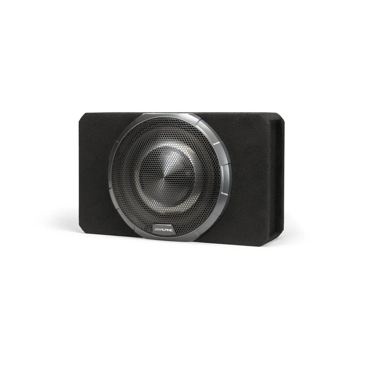 Alpine PWV-SB10: 10" BassRev Powered Shallow Subwoofer Enclosure
