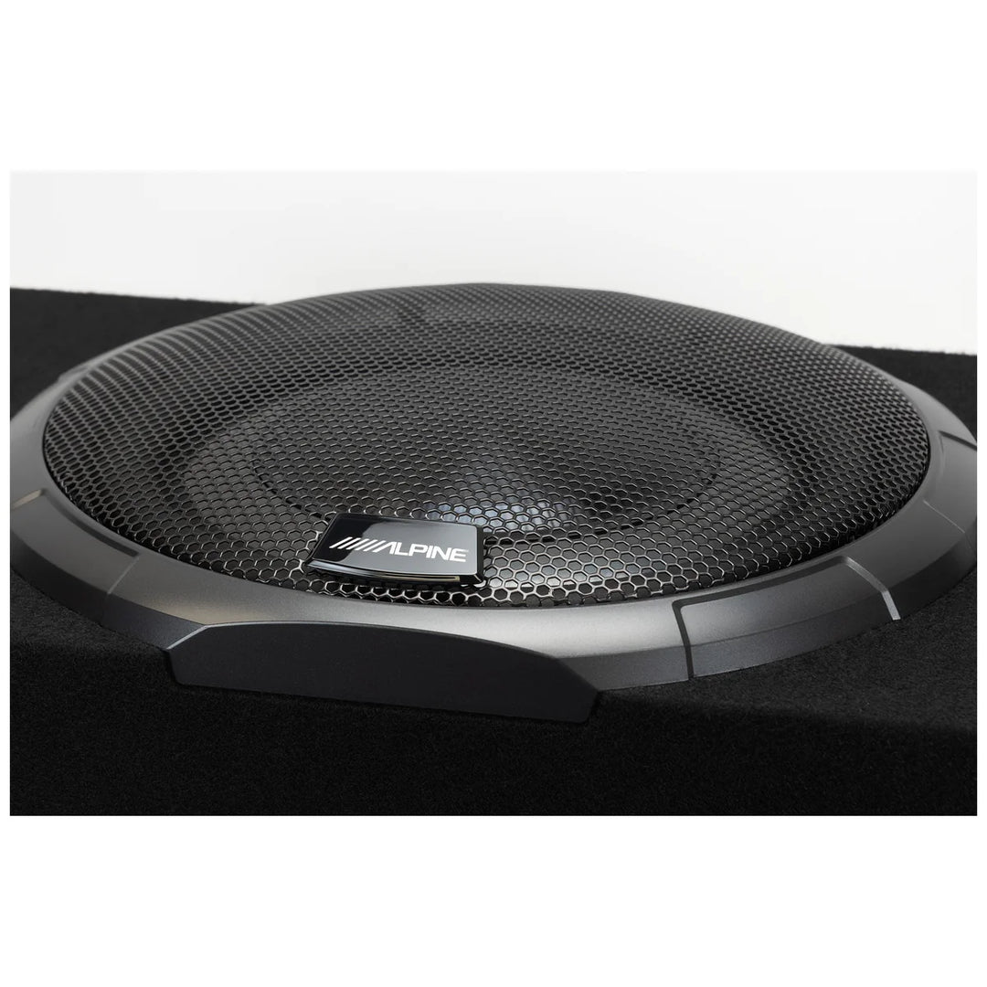 Alpine PWV-SB10: 10" BassRev Powered Shallow Subwoofer Enclosure
