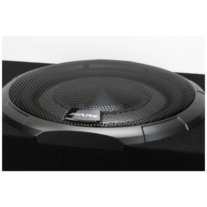 Alpine PWV-SB10: 10" BassRev Powered Shallow Subwoofer Enclosure