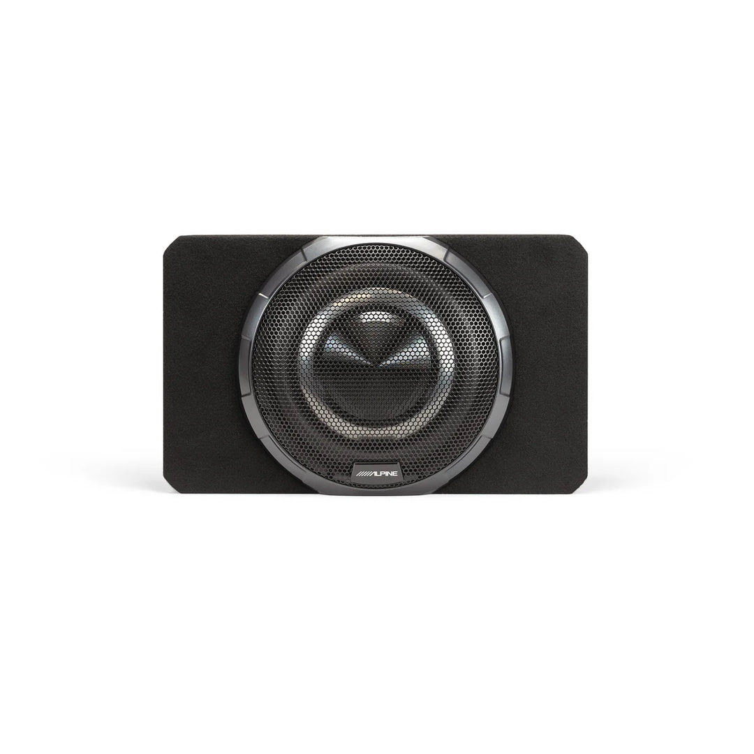 Alpine PWV-SB10: 10" BassRev Powered Shallow Subwoofer Enclosure