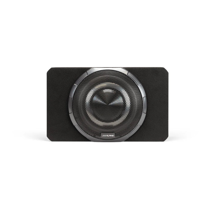 Alpine PWV-SB10: 10" BassRev Powered Shallow Subwoofer Enclosure