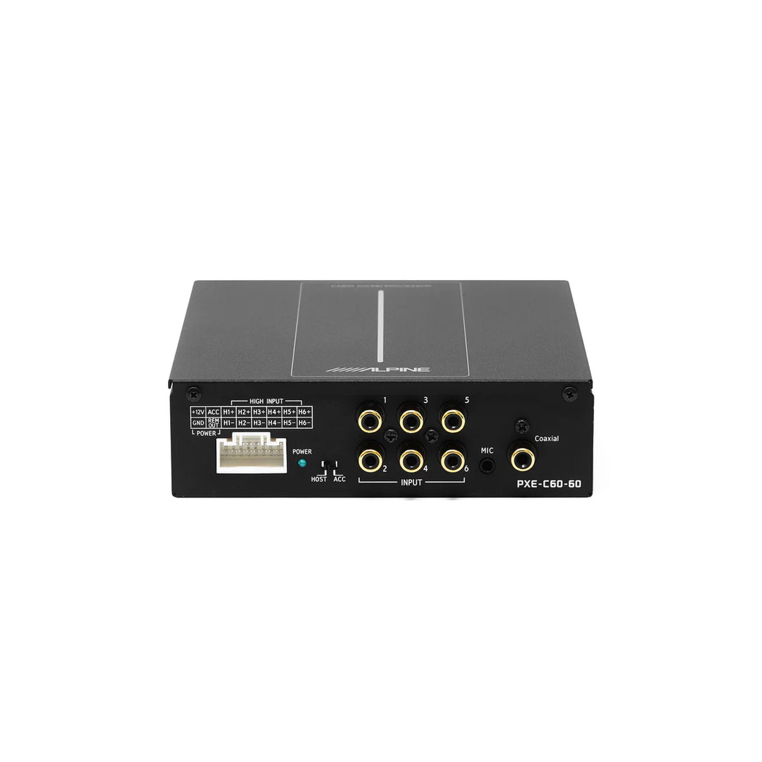 Alpine PXE-C60-60: 6-Channel High-Resolution Sound Processor
