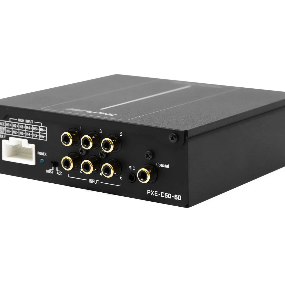 Alpine PXE-C60-60: 6-Channel High-Resolution Sound Processor