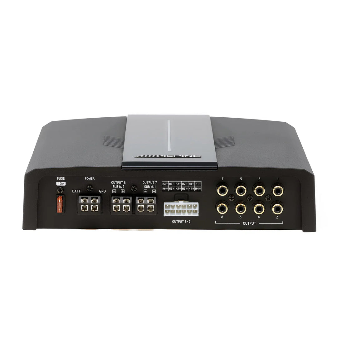 Alpine PXE-C80-88: 8-Channel Optim8 Sound Processor & Amplifier
