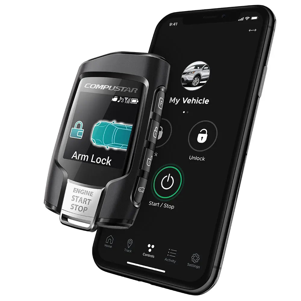 Compustar RFX-2WQ9-FM: Q9 LTE Key Fob Kit