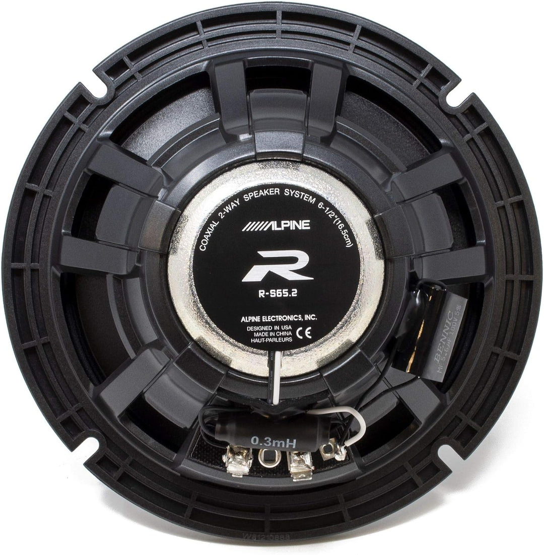 Alpine R-S65.2: 6.5" 2-Way Pair Coaxial Speakers