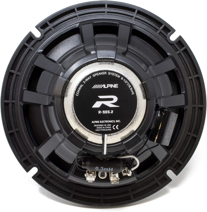 Alpine R-S65.2: 6.5" 2-Way Pair Coaxial Speakers