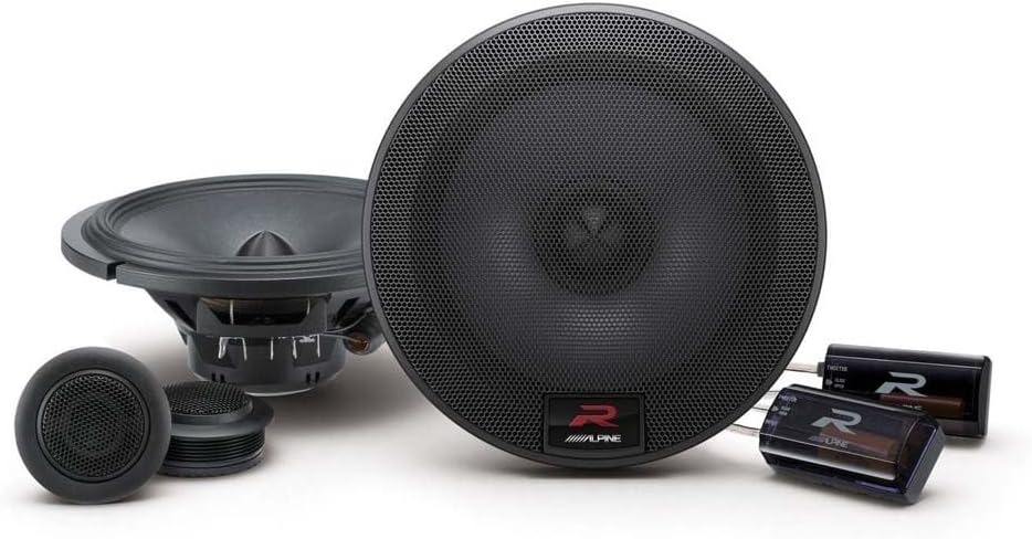 Alpine R-S65C.2: 6.5" 2-Way Pair Component Speakers